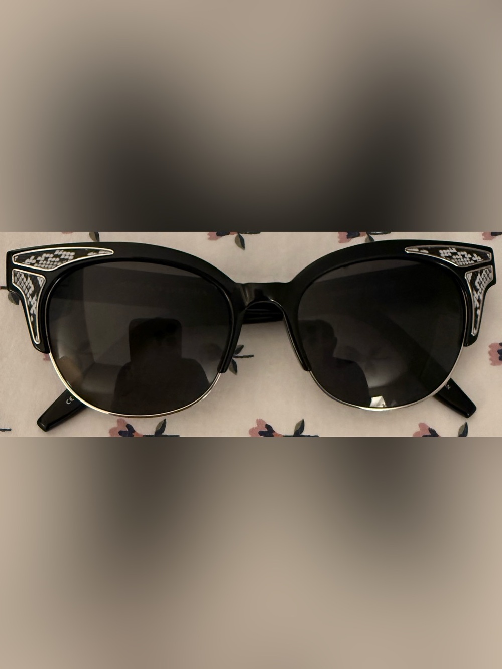 Barton Perreira Fortuna Sunglasses – BLA/BWS/NOI – Black – GUC – No Original Cas